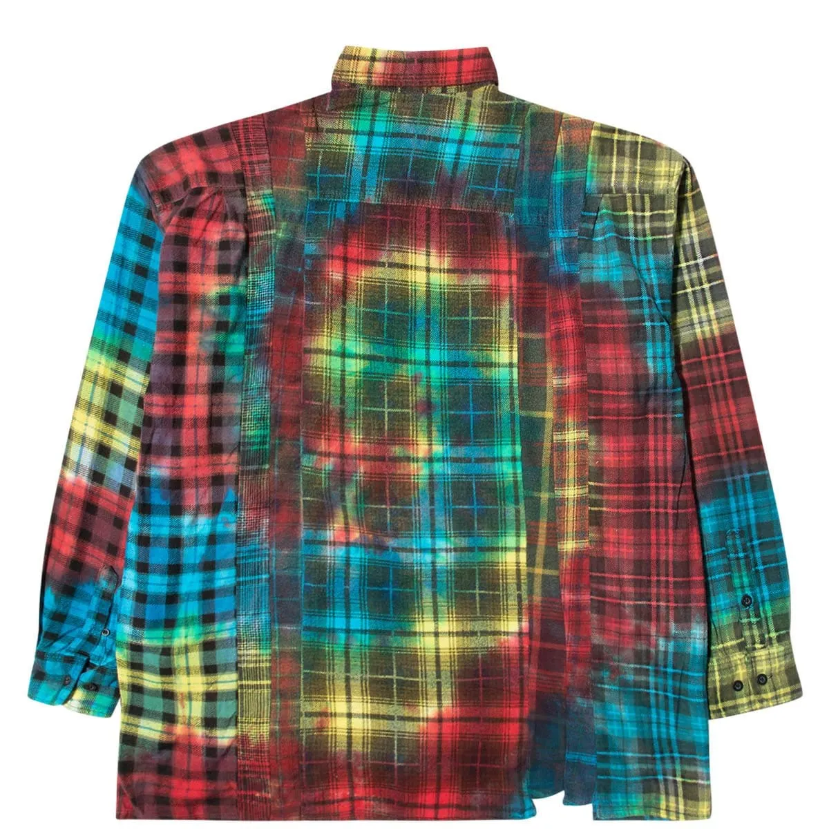 7 CUTS FLANNEL TIE DYE SHIRT FW20 11