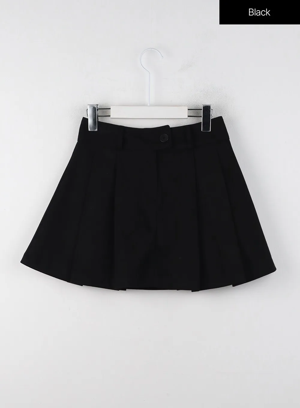 A-Line Pleated Mini Skirt IJ403