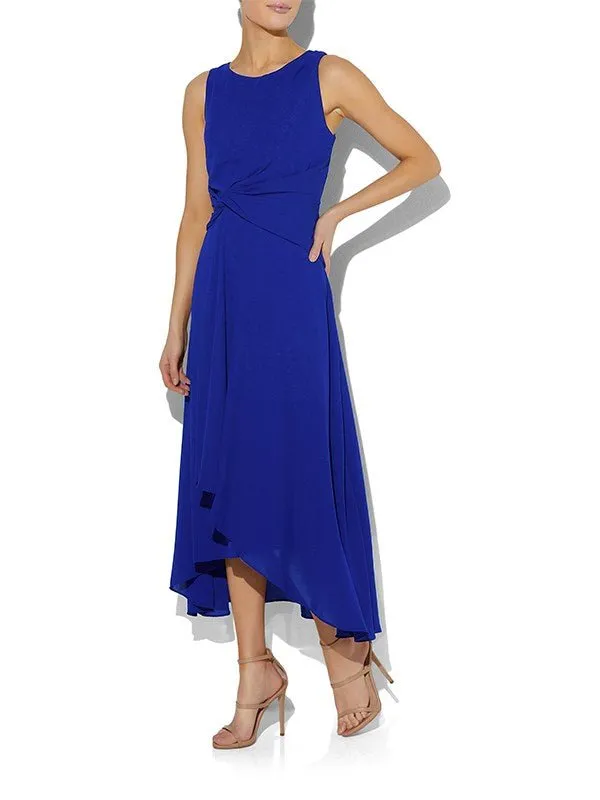 Allora Sapphire Chiffon Dress