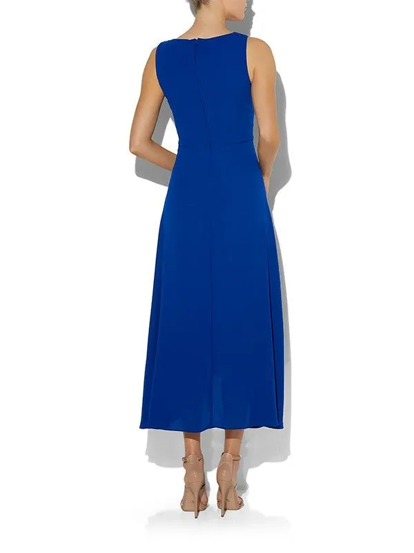 Allora Sapphire Chiffon Dress