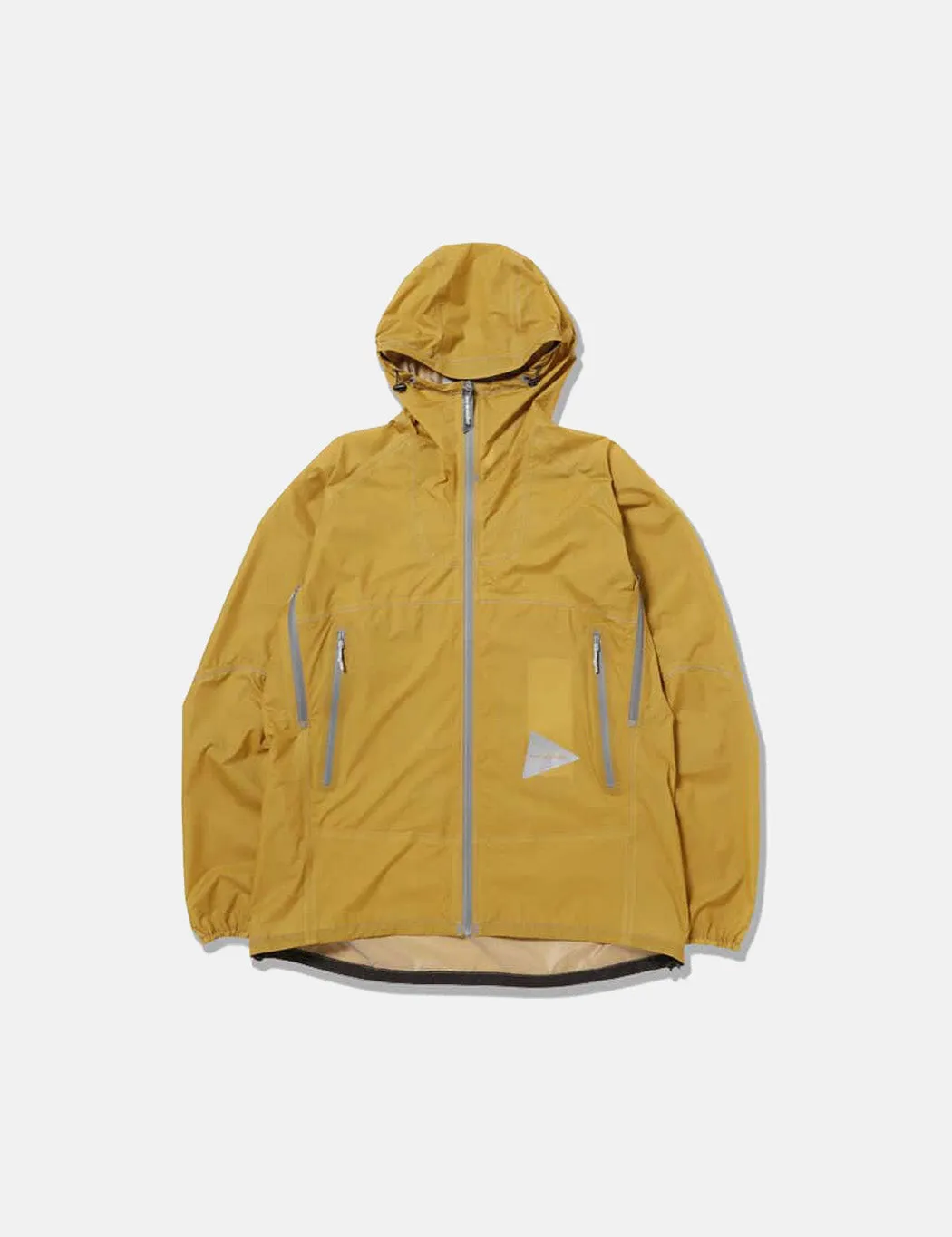 And Wander 3L UL Rain Jacket - Yellow