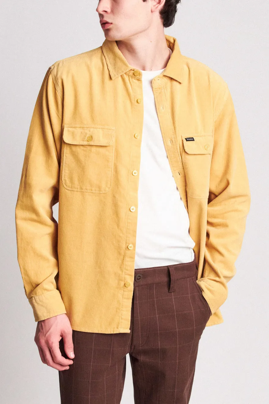 Archie L/S Flannel - Nugget Gold