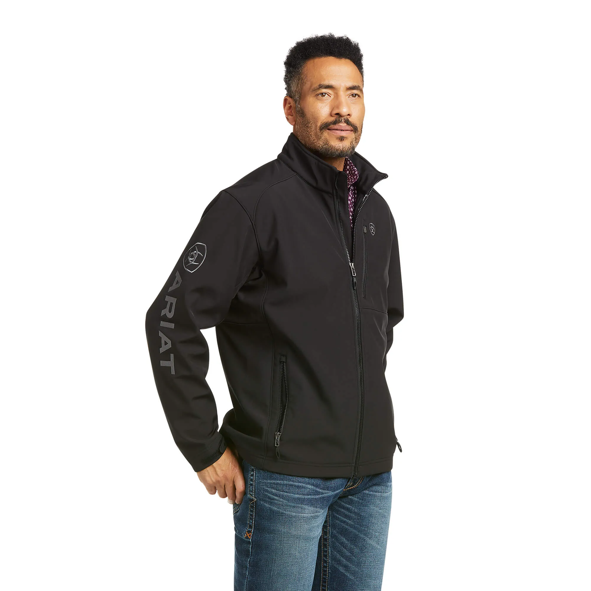 Ariat Men's Logo 2.0 Patriot Softshell Jacket