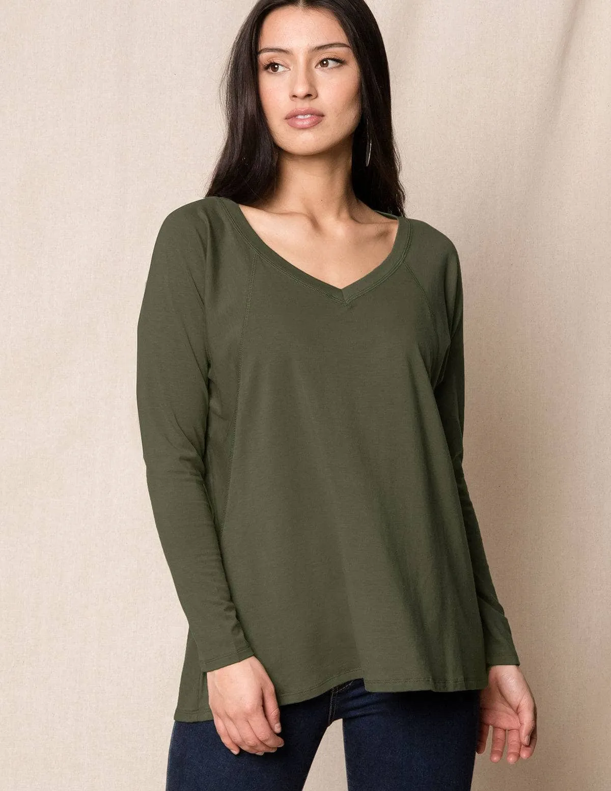 Bamboo / Organic Cotton A-Line Tunic - Small Only