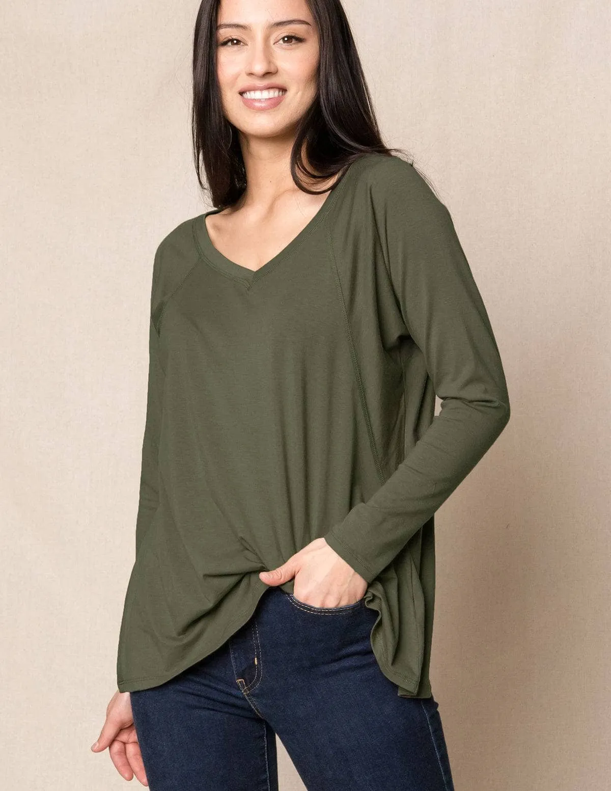 Bamboo / Organic Cotton A-Line Tunic - Small Only