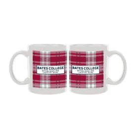 Bates 14oz Camper Café Mug with Flannel Design