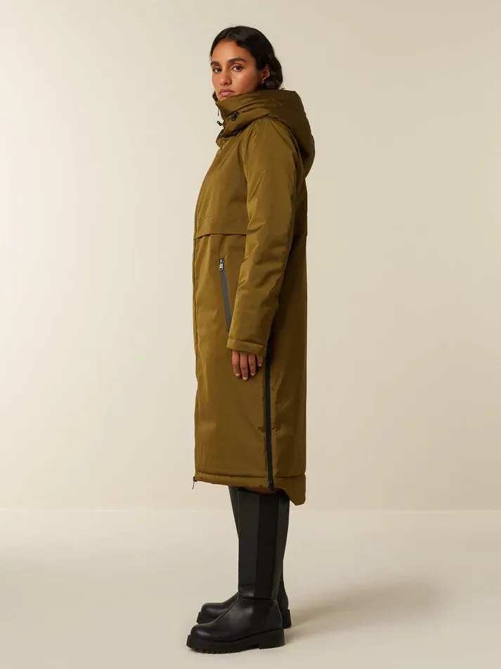 Beaumont Dark Olive Yael Parka