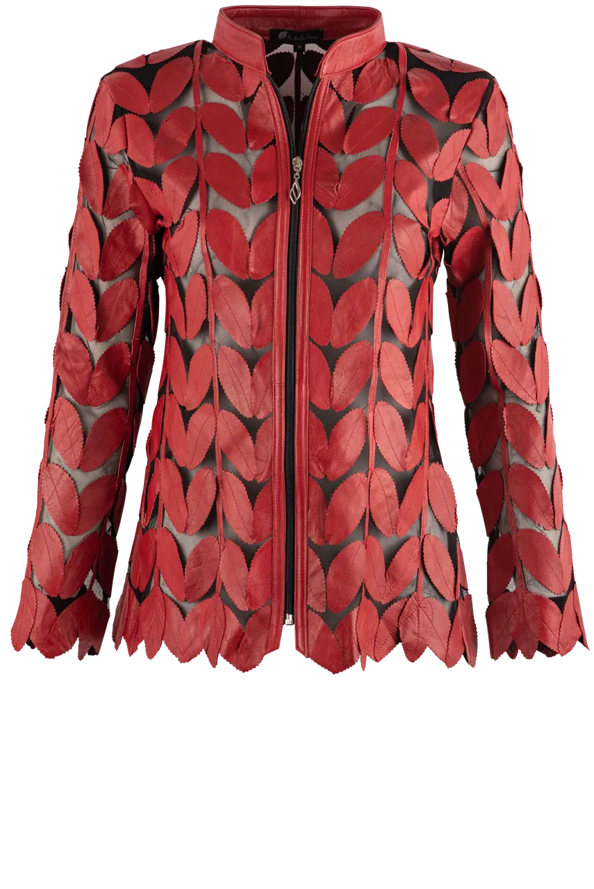 Belgin Francis Leather Leaf Jacket