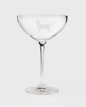 Black Dog Craft Cocktail Glass