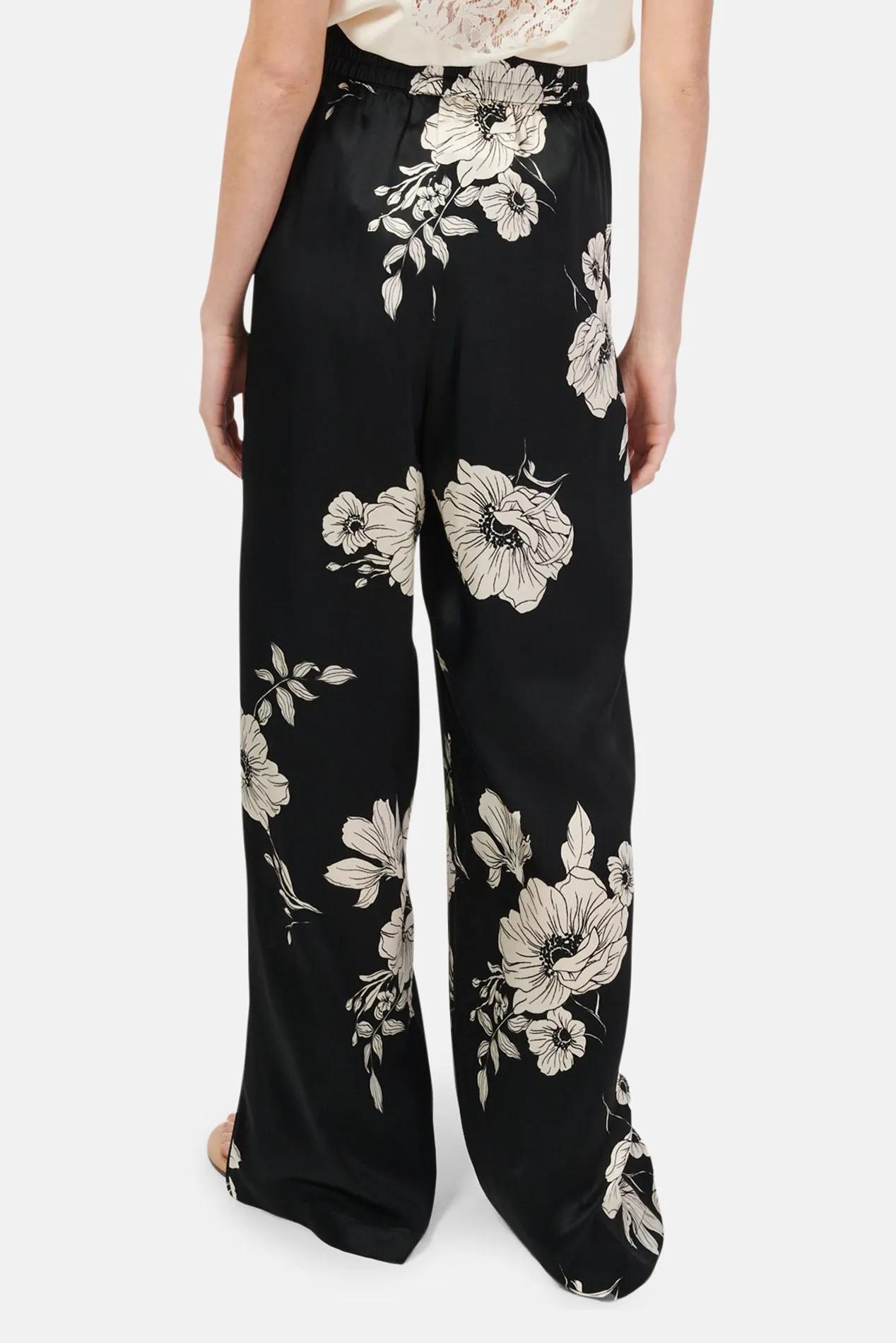 Bleecker Pant Black Botanical