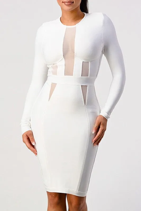 Bless Me- Bandage Dress