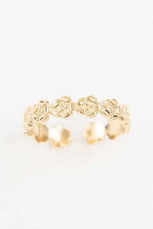 Blossom Adjustable Ring