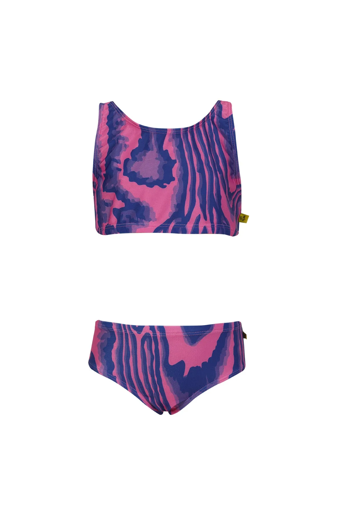 BLUE AND PINK SWIMWEAR BIKINI SET