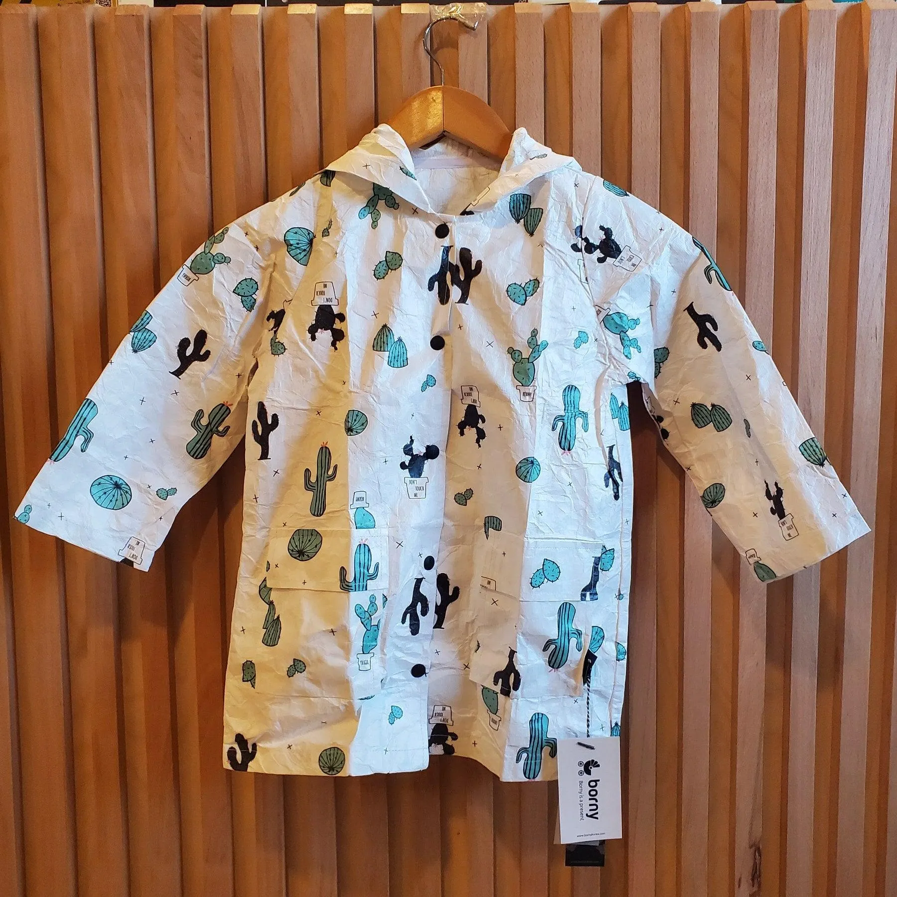 Borny Raincoat - Green Cactus