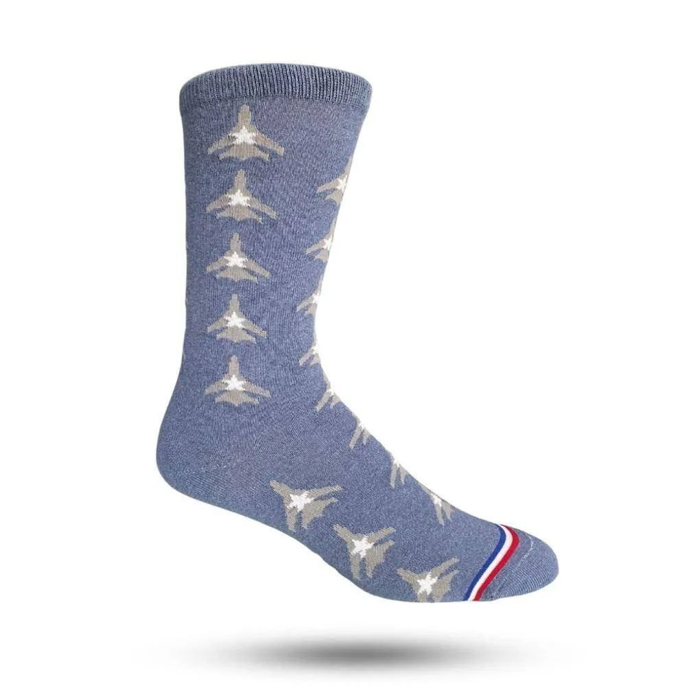 Boyington Jets Crew Socks