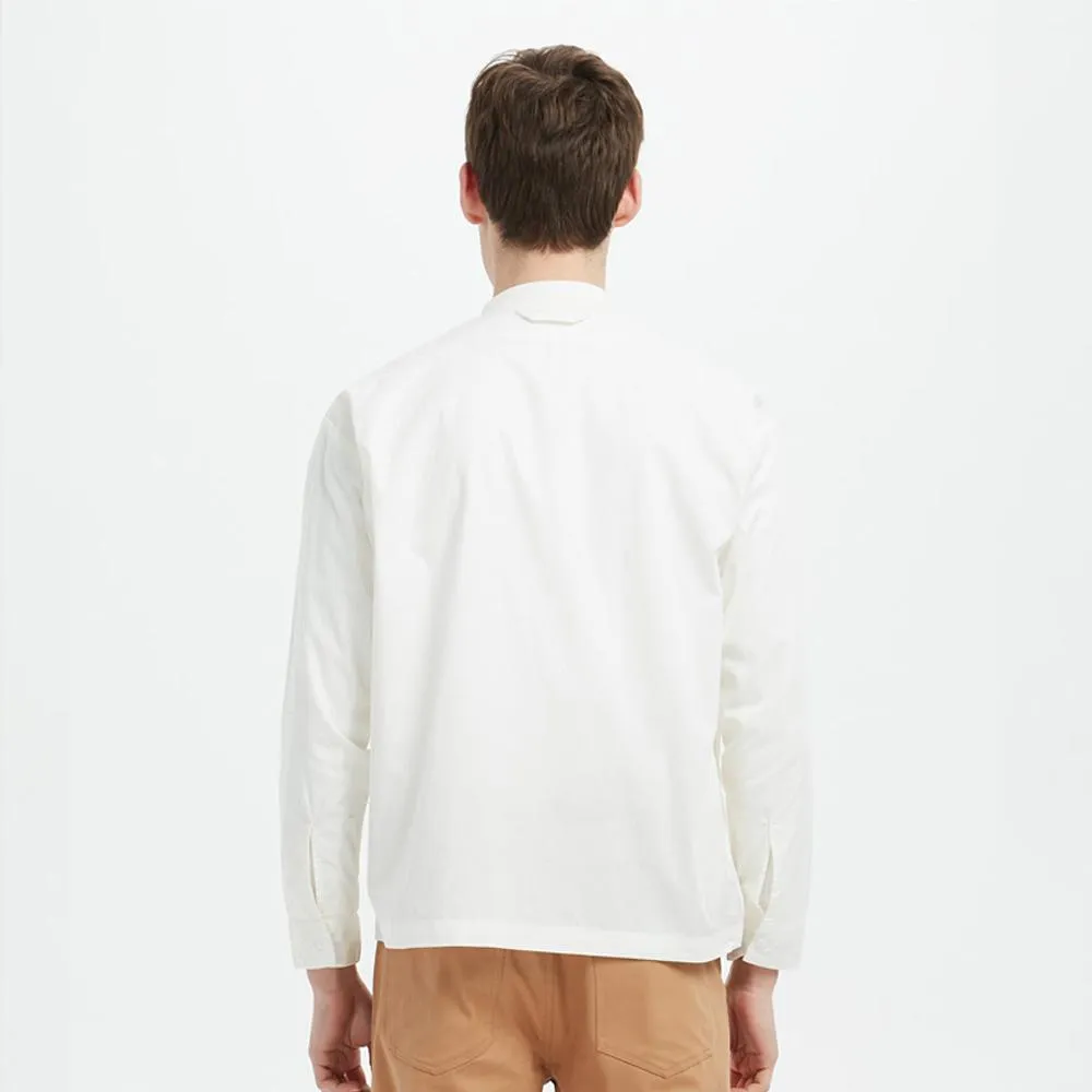 Boysnextdoor Round Collar Shirt Jacket White