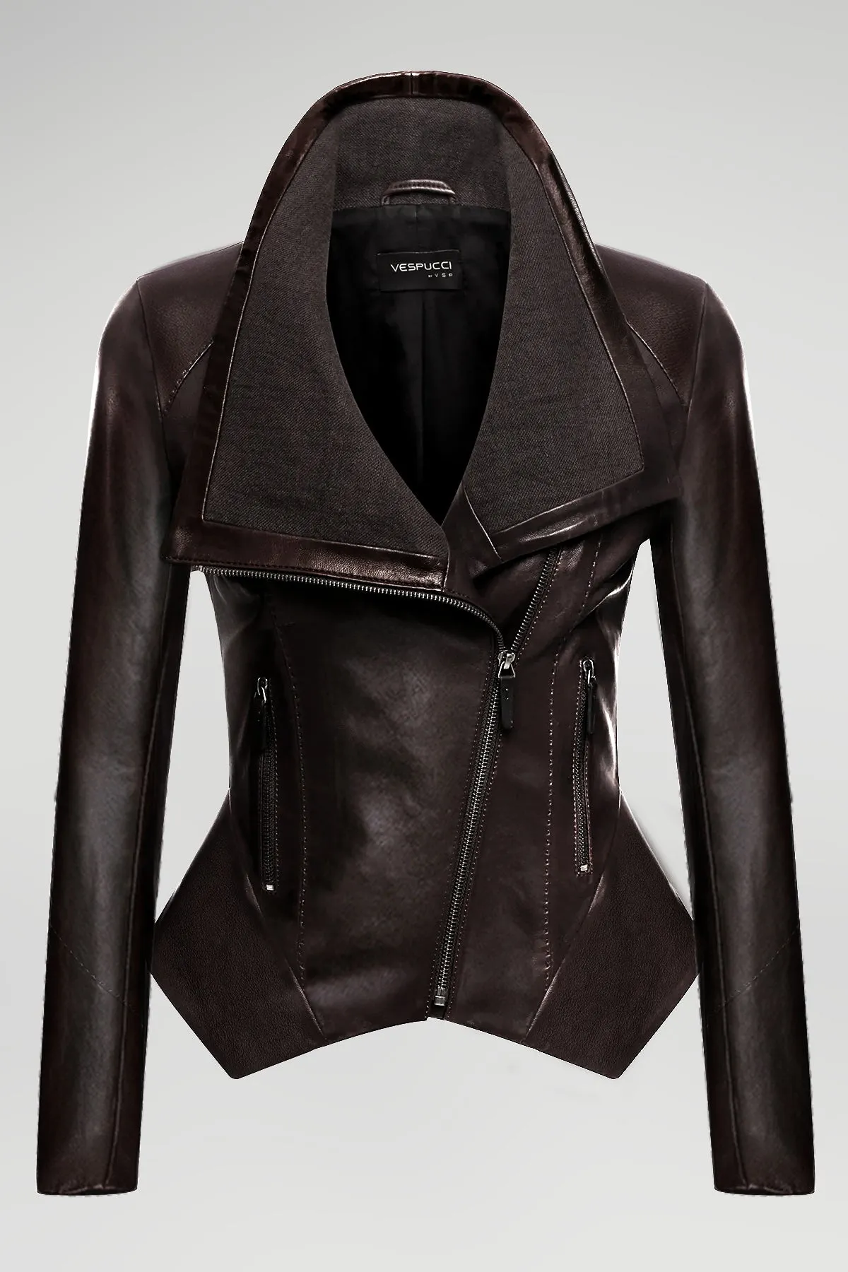 Brown Bitter Leather Jacket