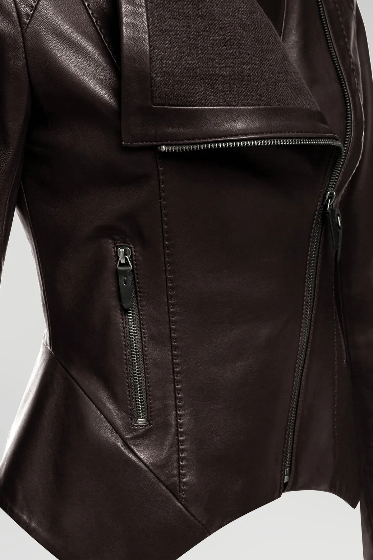 Brown Bitter Leather Jacket