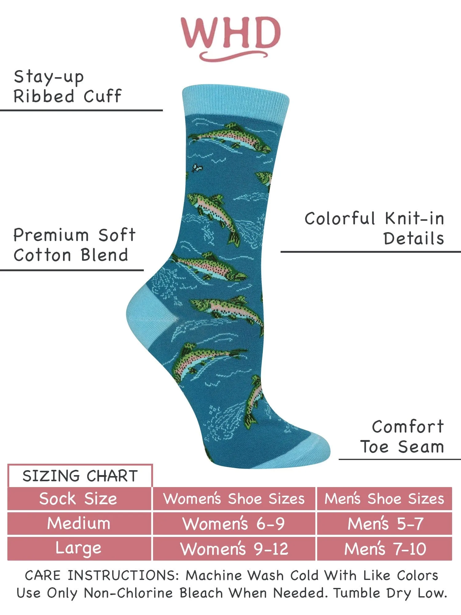 Cabin on the Lake Socks for Perfect Anglers Gift