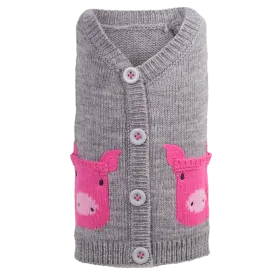 Cardigan Sweater | Piglet