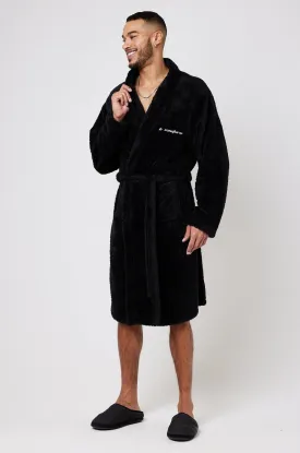 Carlton Dressing Gown - Black