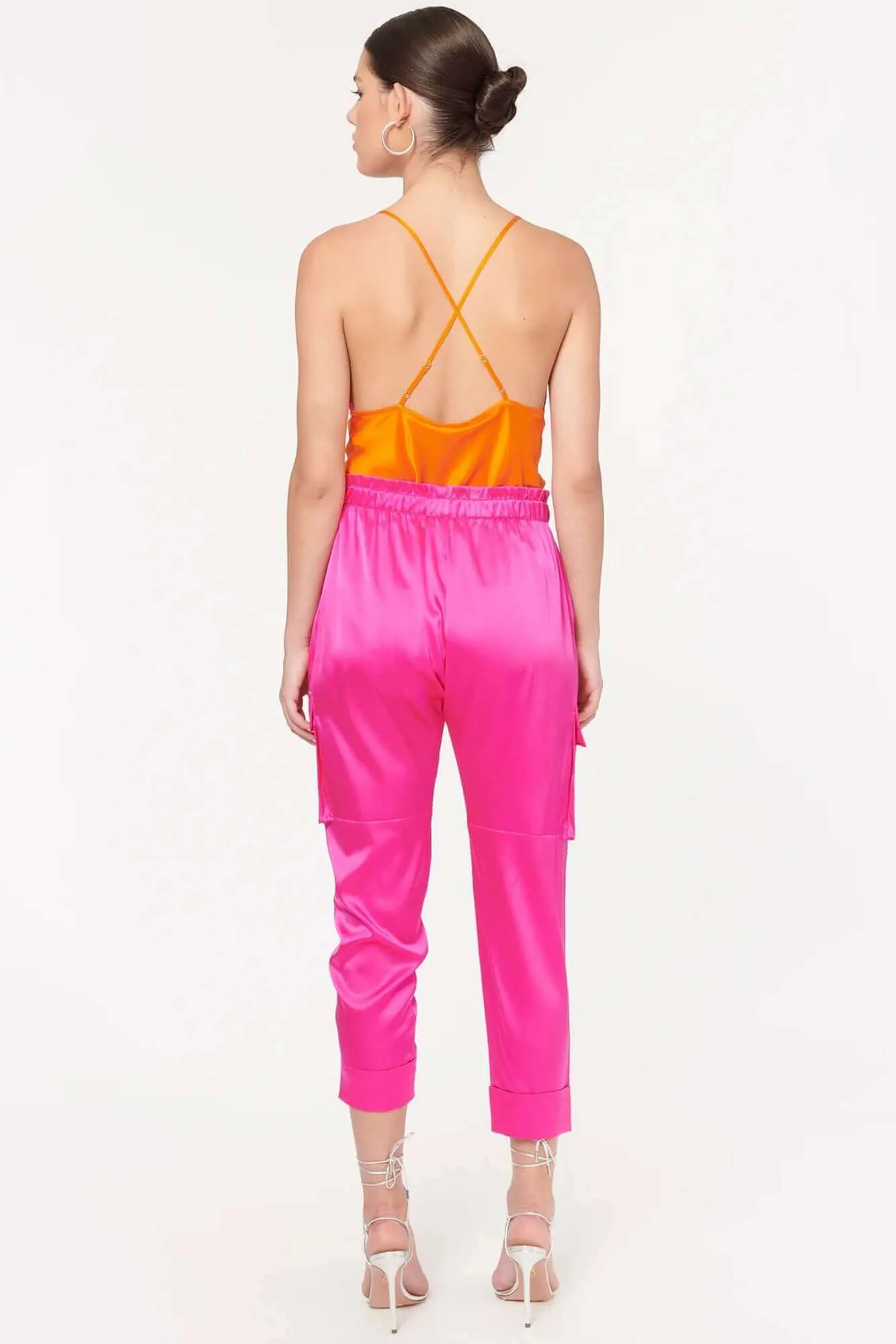 Carmen Pant in Neon Pink