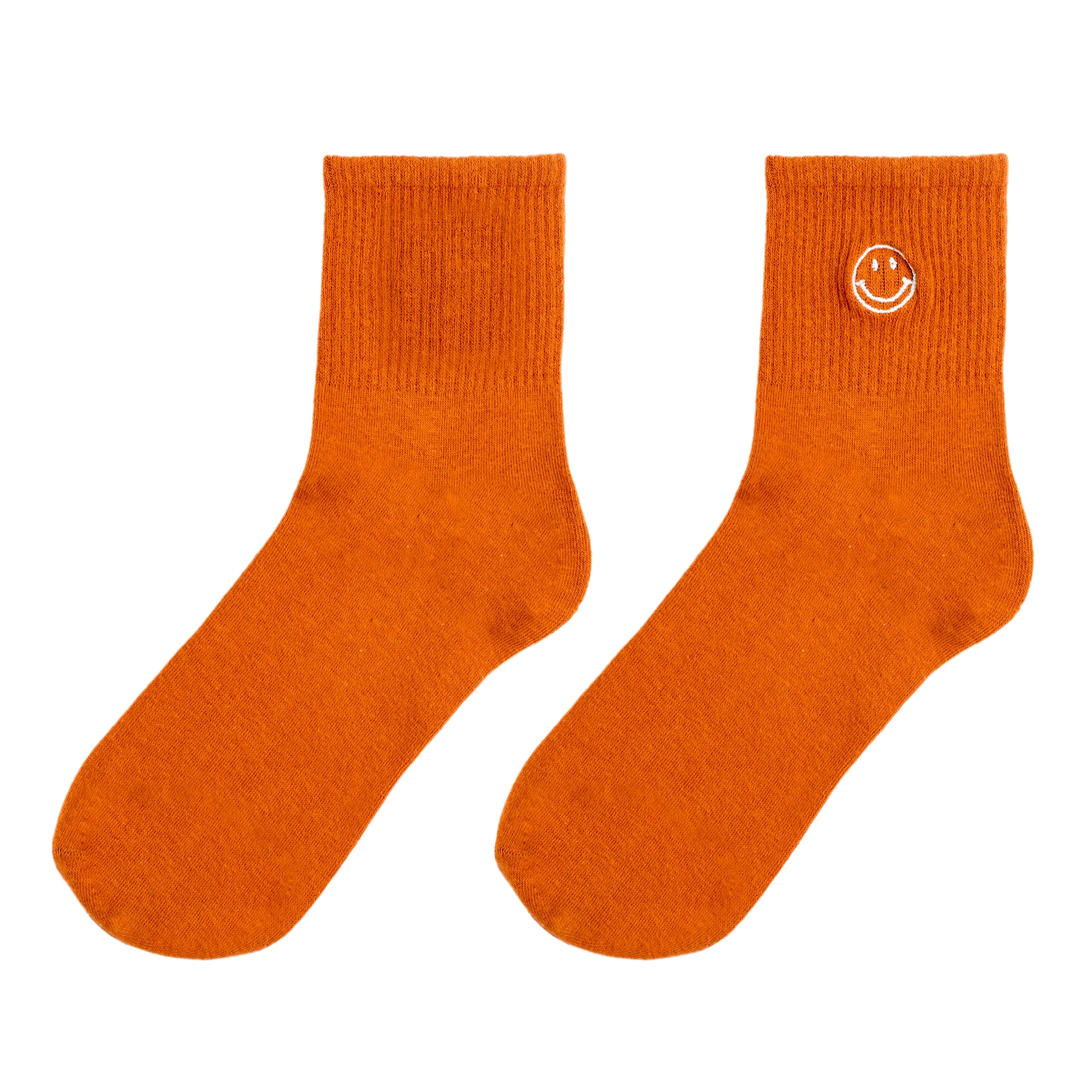 Chokore Embroidered Smiley Socks (Set of 4)