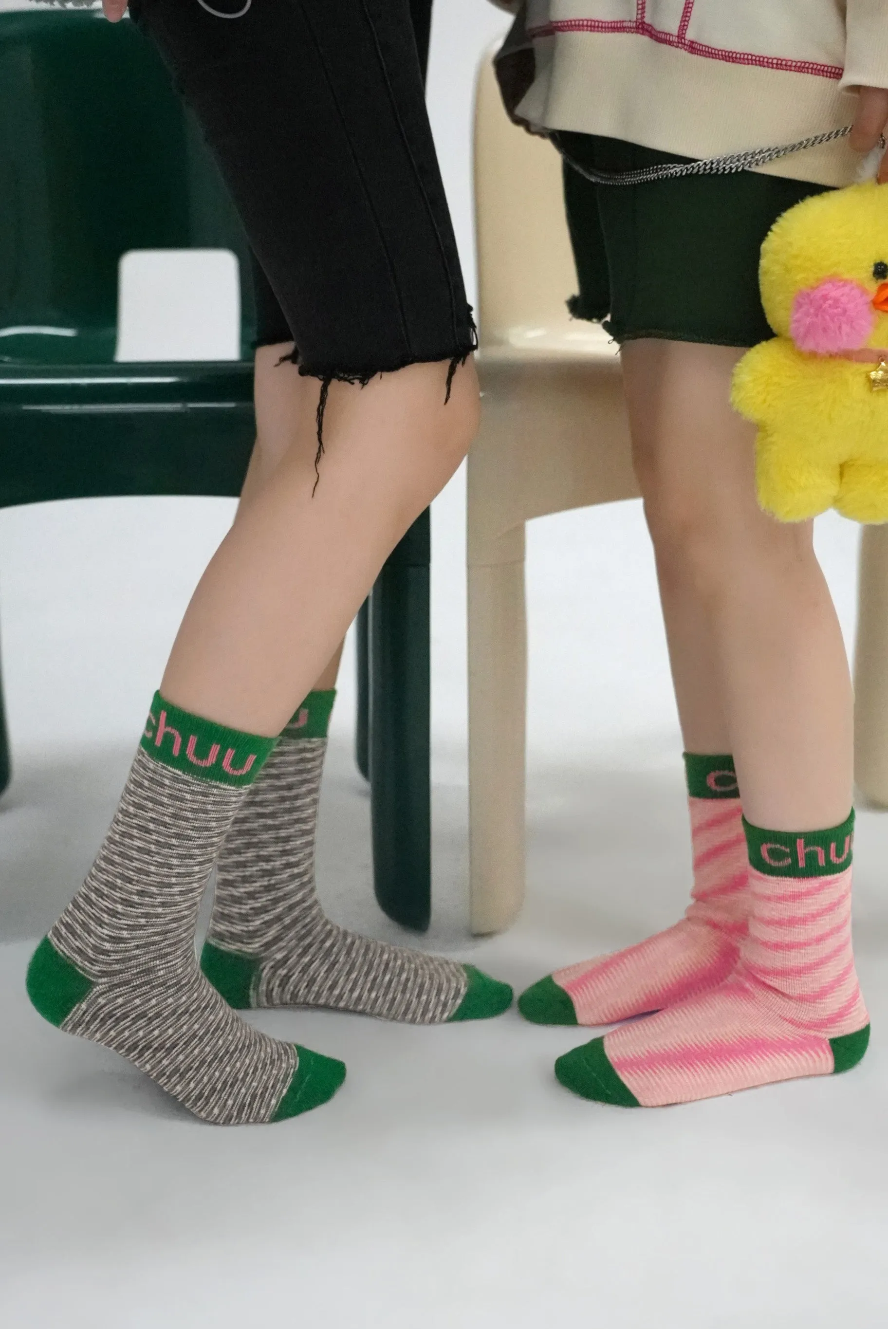 Chuu Sweet Stripe Socks