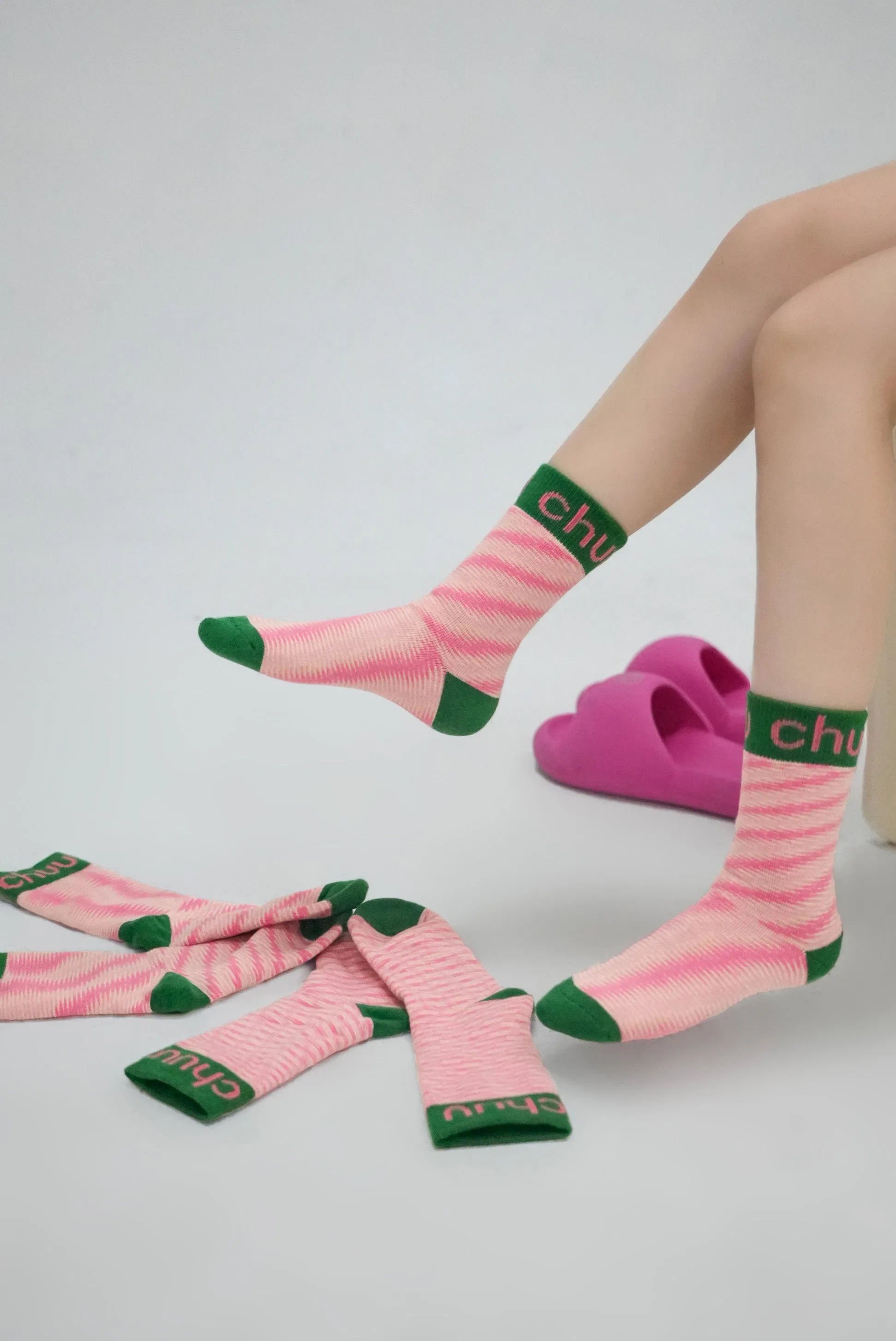 Chuu Sweet Stripe Socks