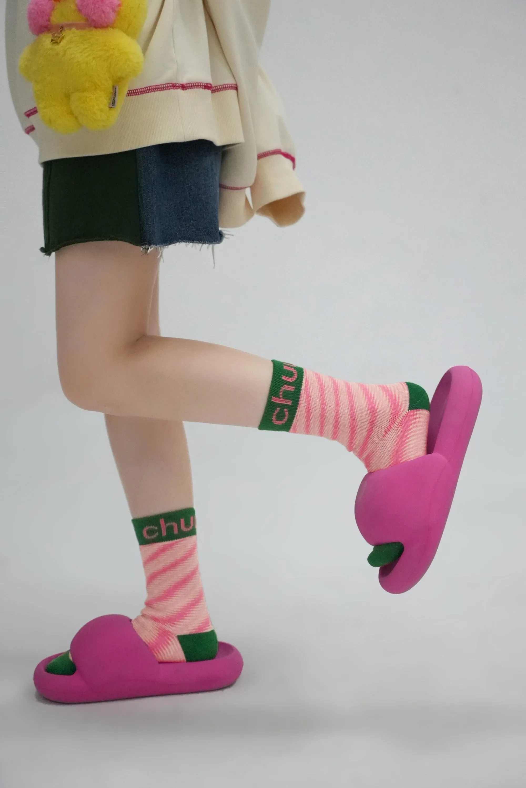 Chuu Sweet Stripe Socks