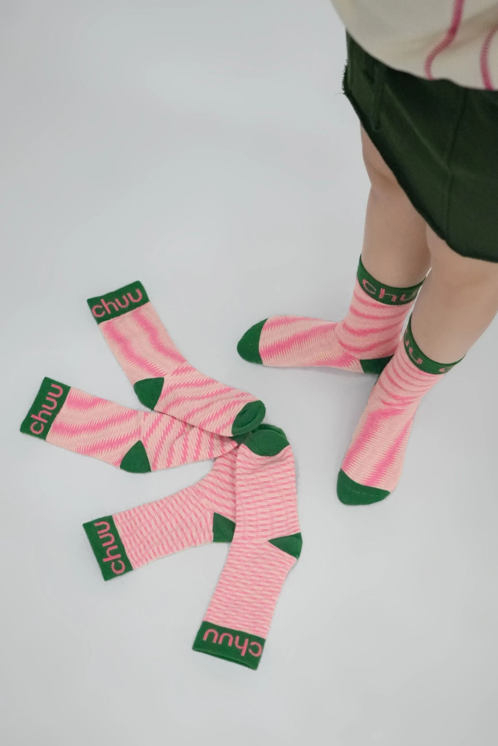 Chuu Sweet Stripe Socks