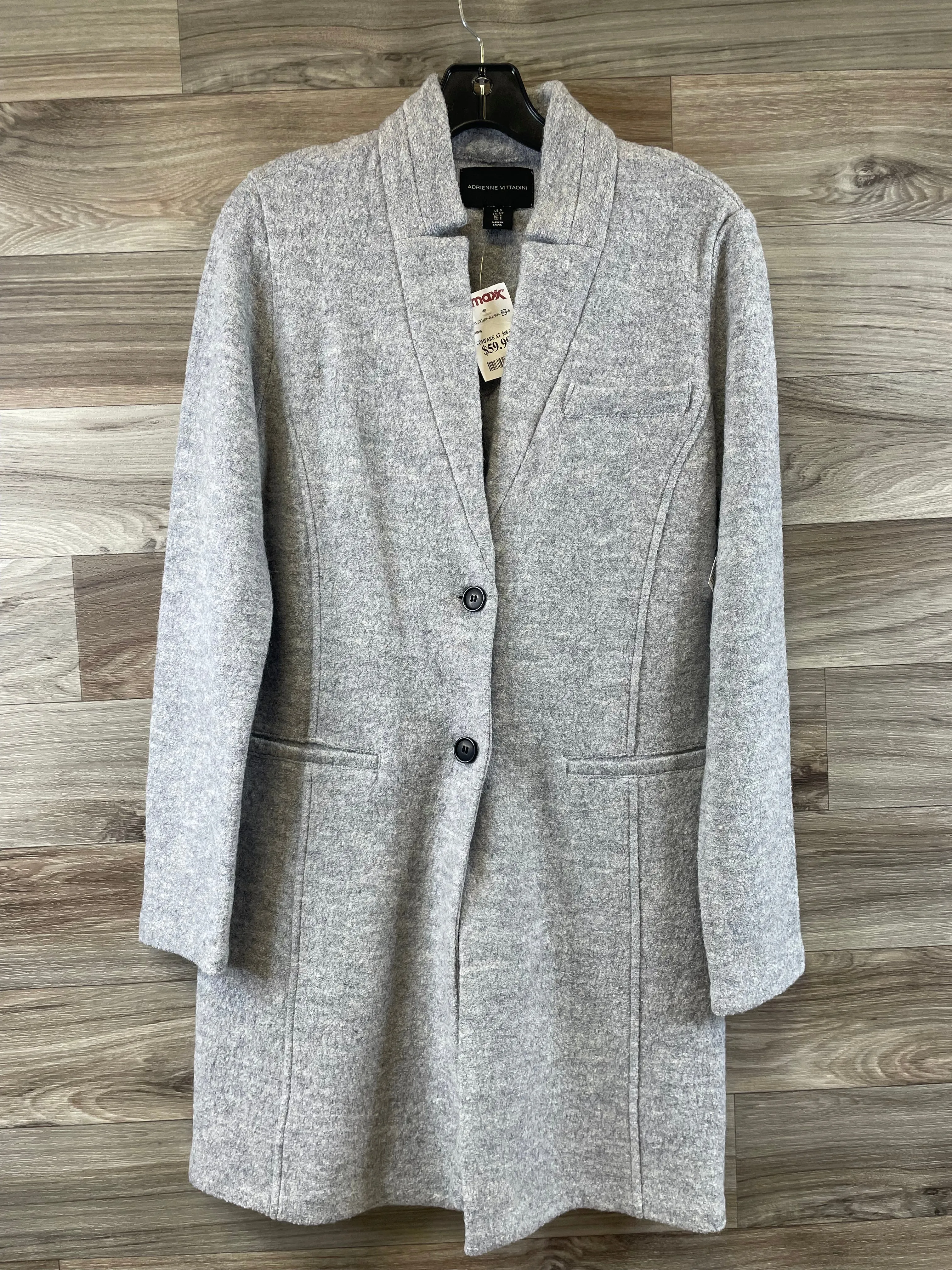 Coat Other By Adrienne Vittadini In Grey, Size: S