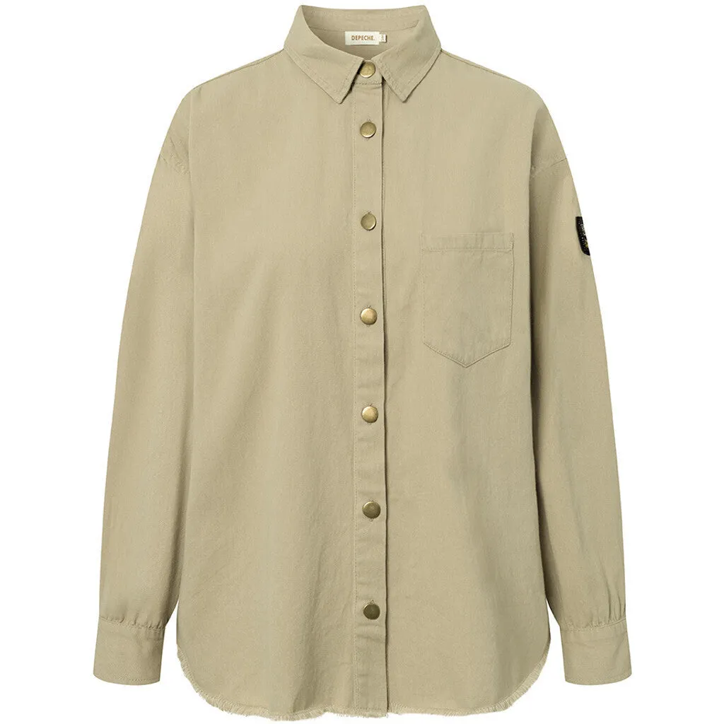 Cool Malou shirt in delicious quality / 100066 - Sand