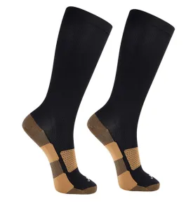 Copper Everyday Compression Socks (15-20mmHg) - 2 Pack