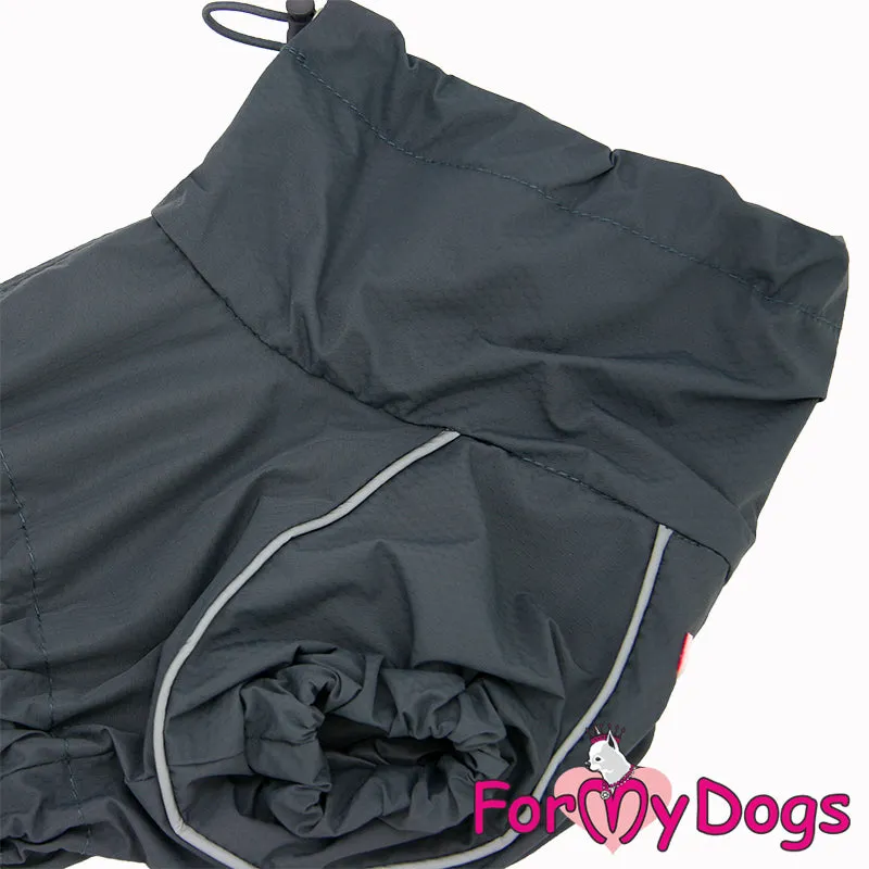 Dachshund Gracious Grey Rain Suit For Boys SPECIAL ORDER