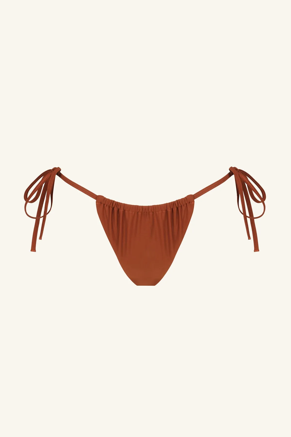 DAIQUIRI TIE STRING BIKINI BOTTOM - AMARETTO