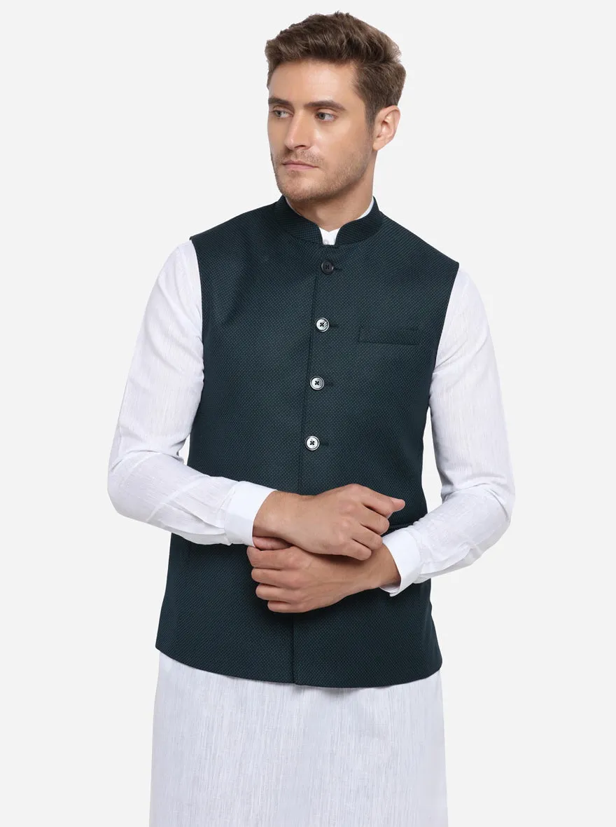 Dark Green Modi Jacket | JadeBlue