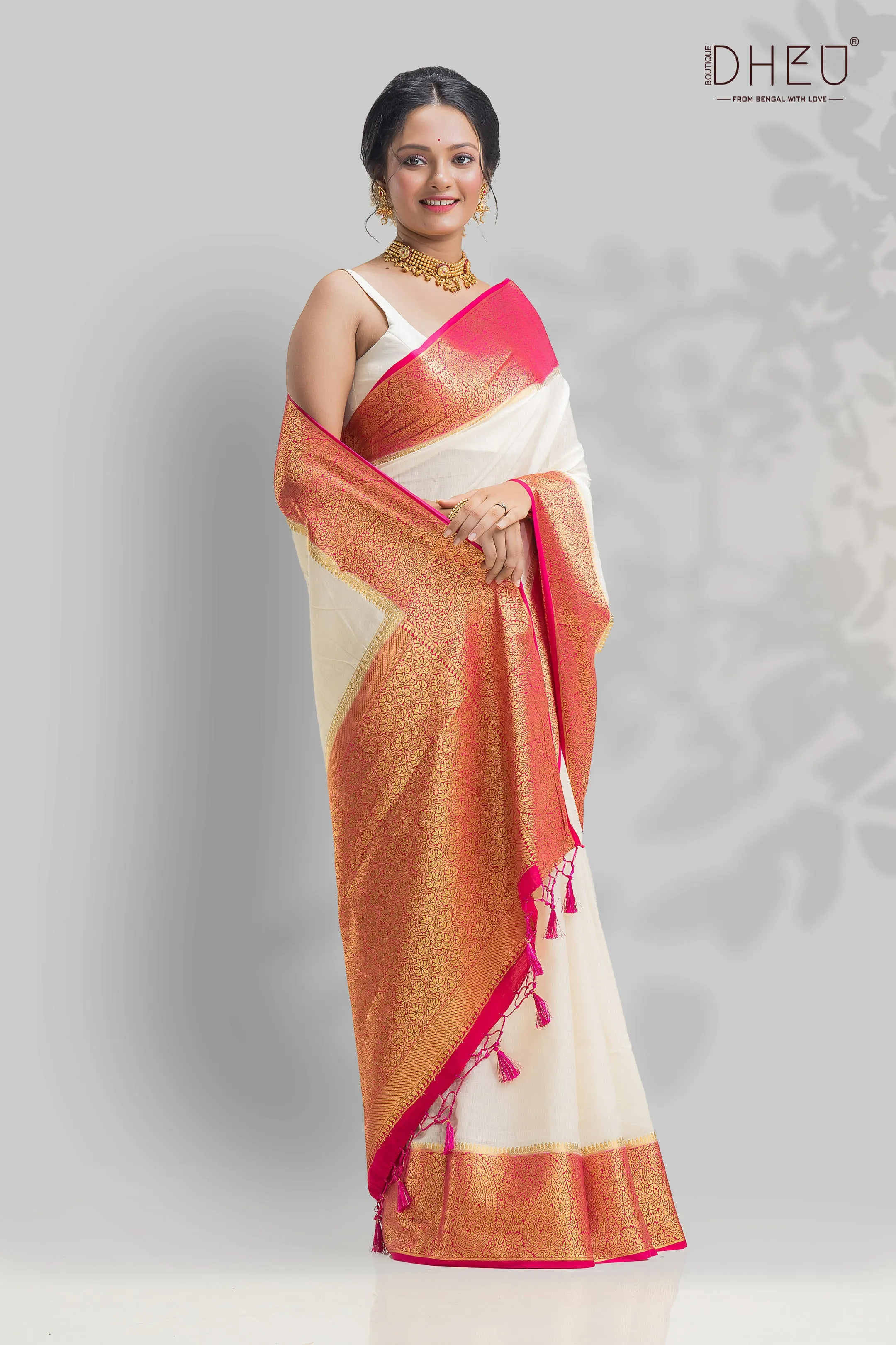 Designer Brocade Silk Saree