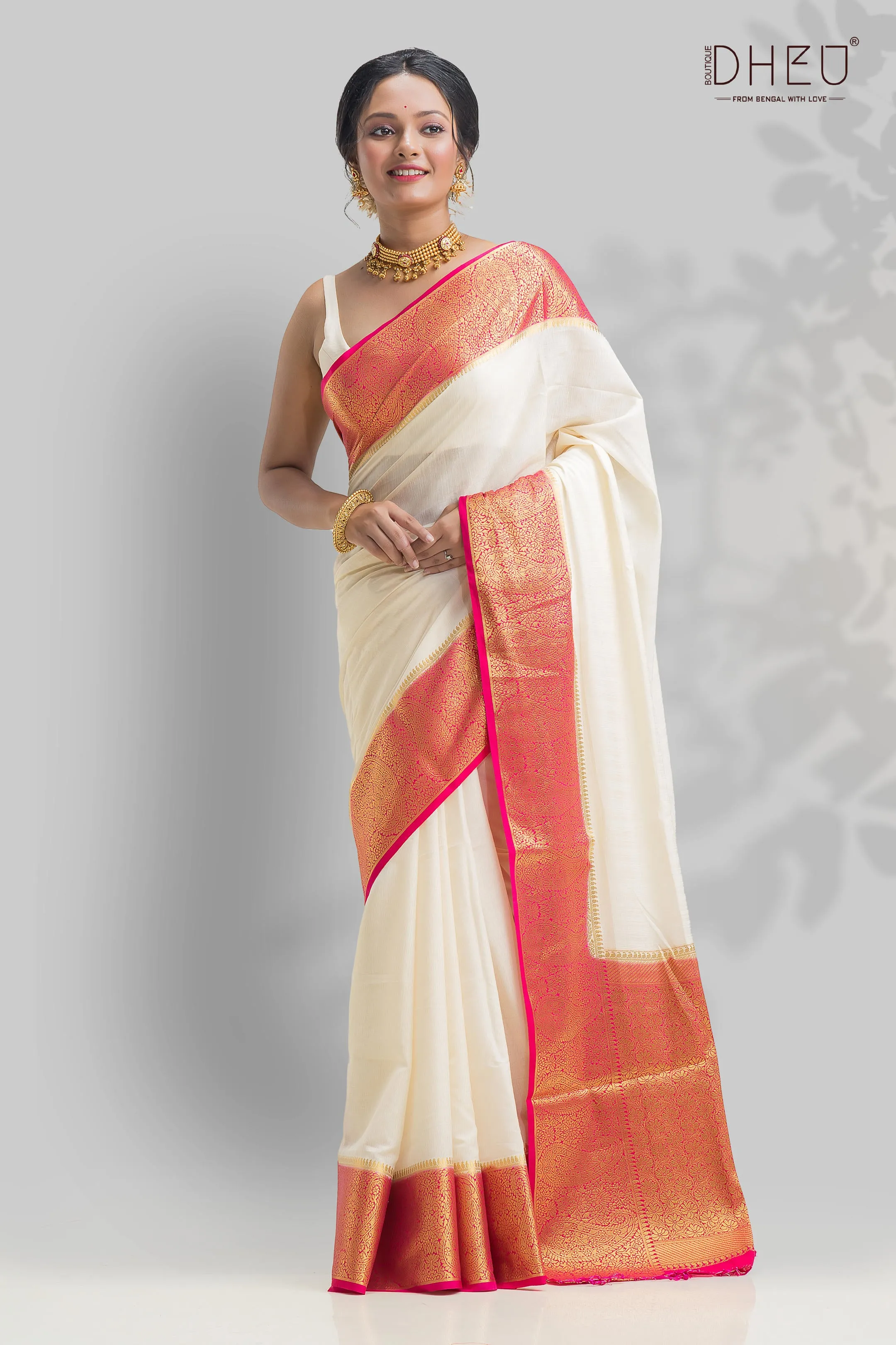 Designer Brocade Silk Saree