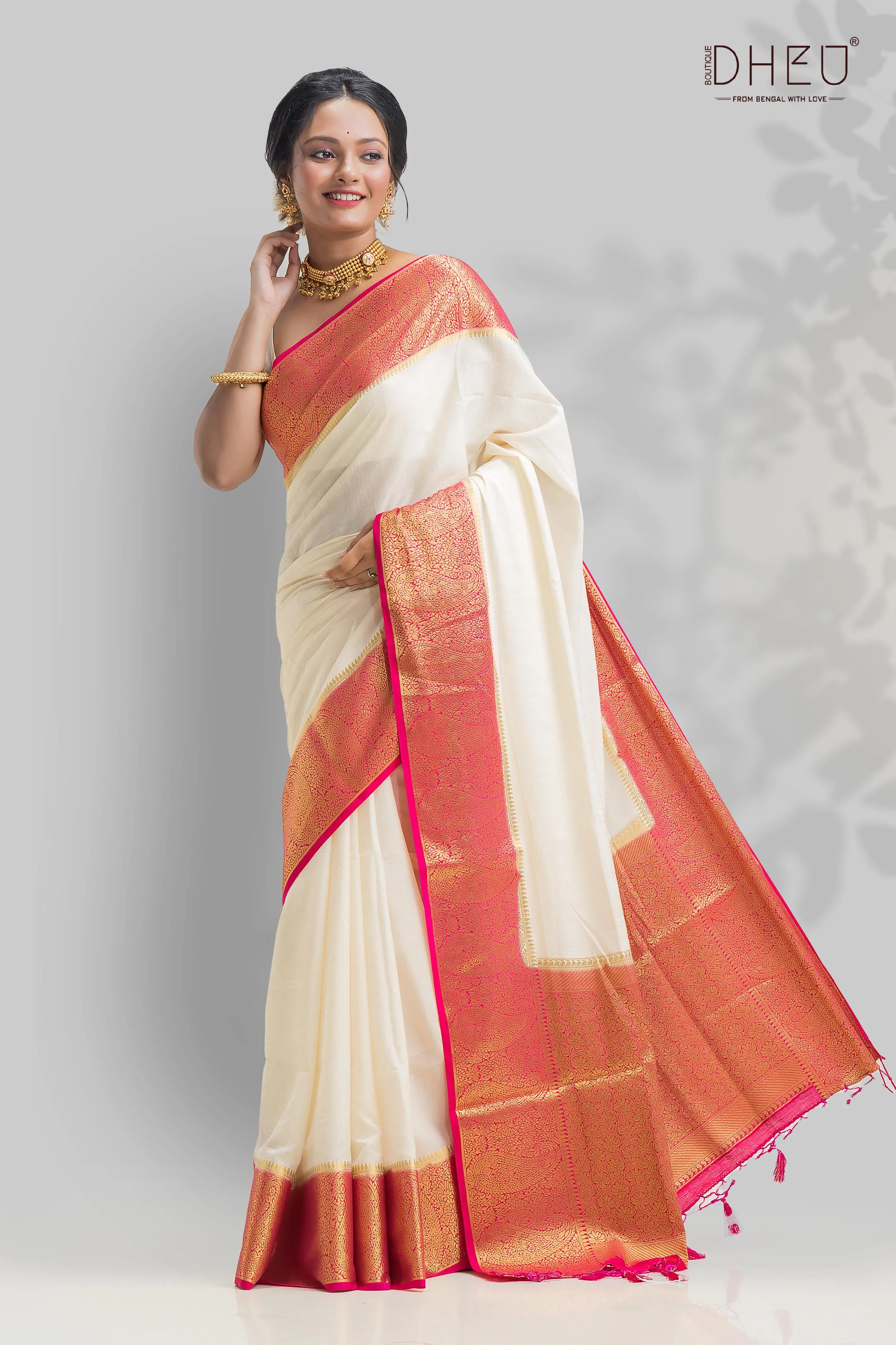 Designer Brocade Silk Saree