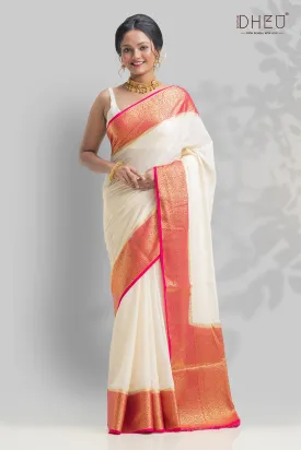 Designer Brocade Silk Saree