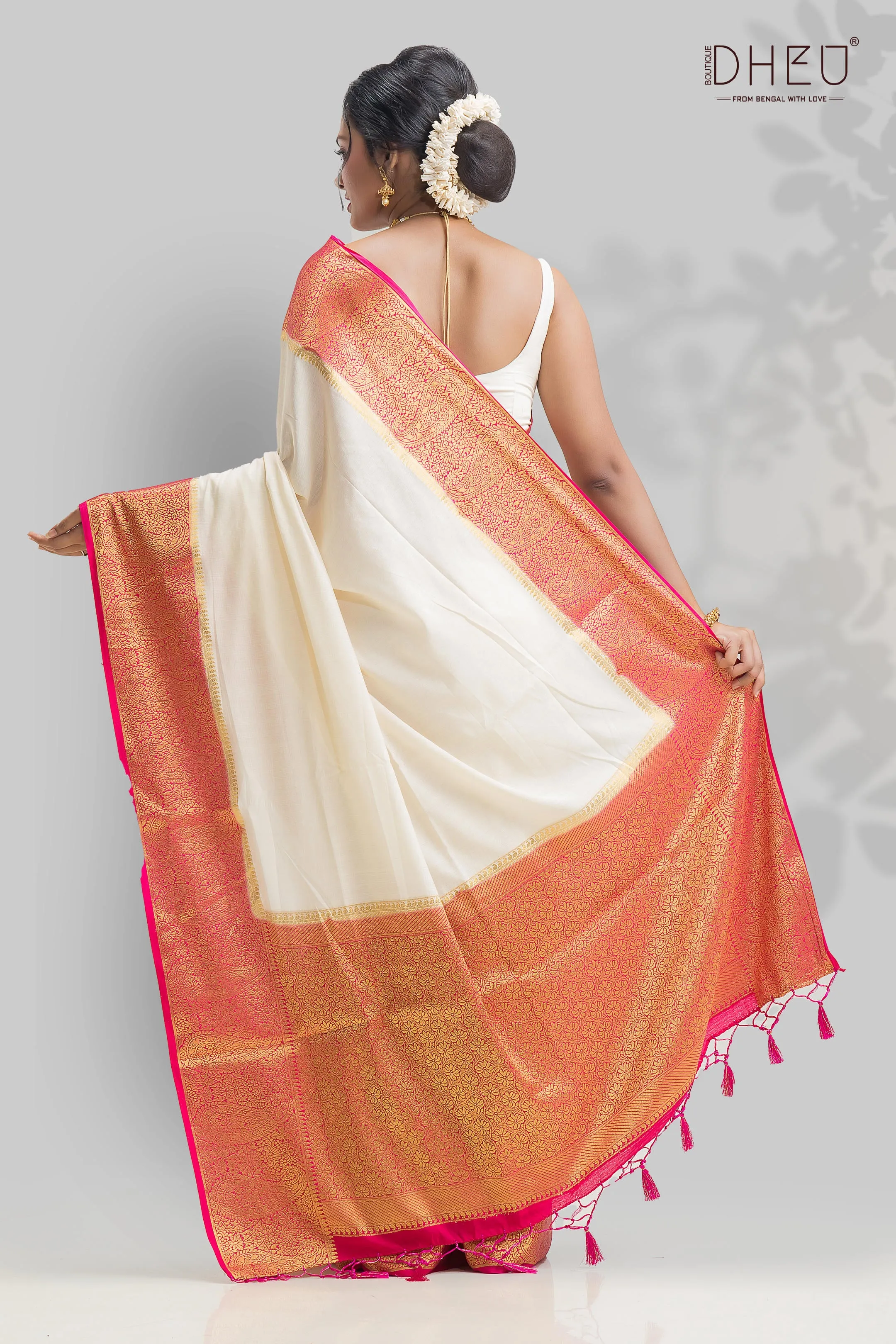 Designer Brocade Silk Saree