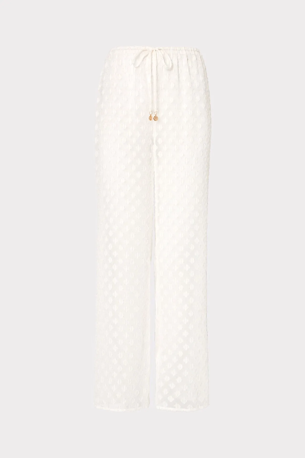 Diamond Jacquard Coverup Pants