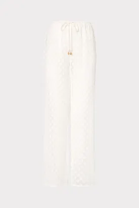 Diamond Jacquard Coverup Pants