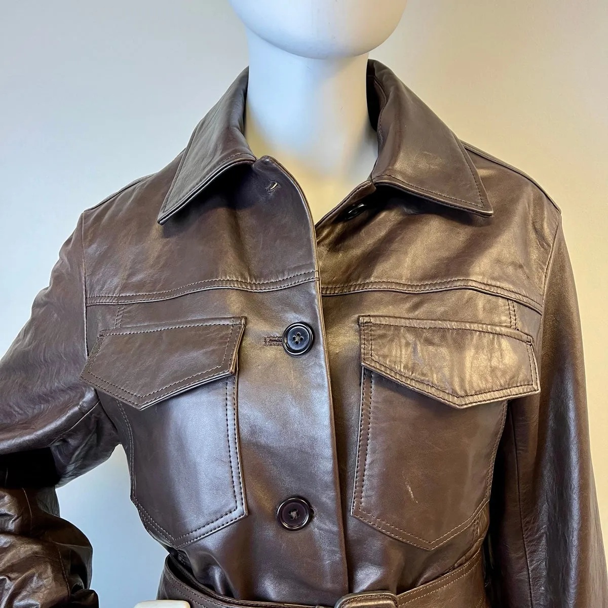 Dries Van Noten Leather Jacket