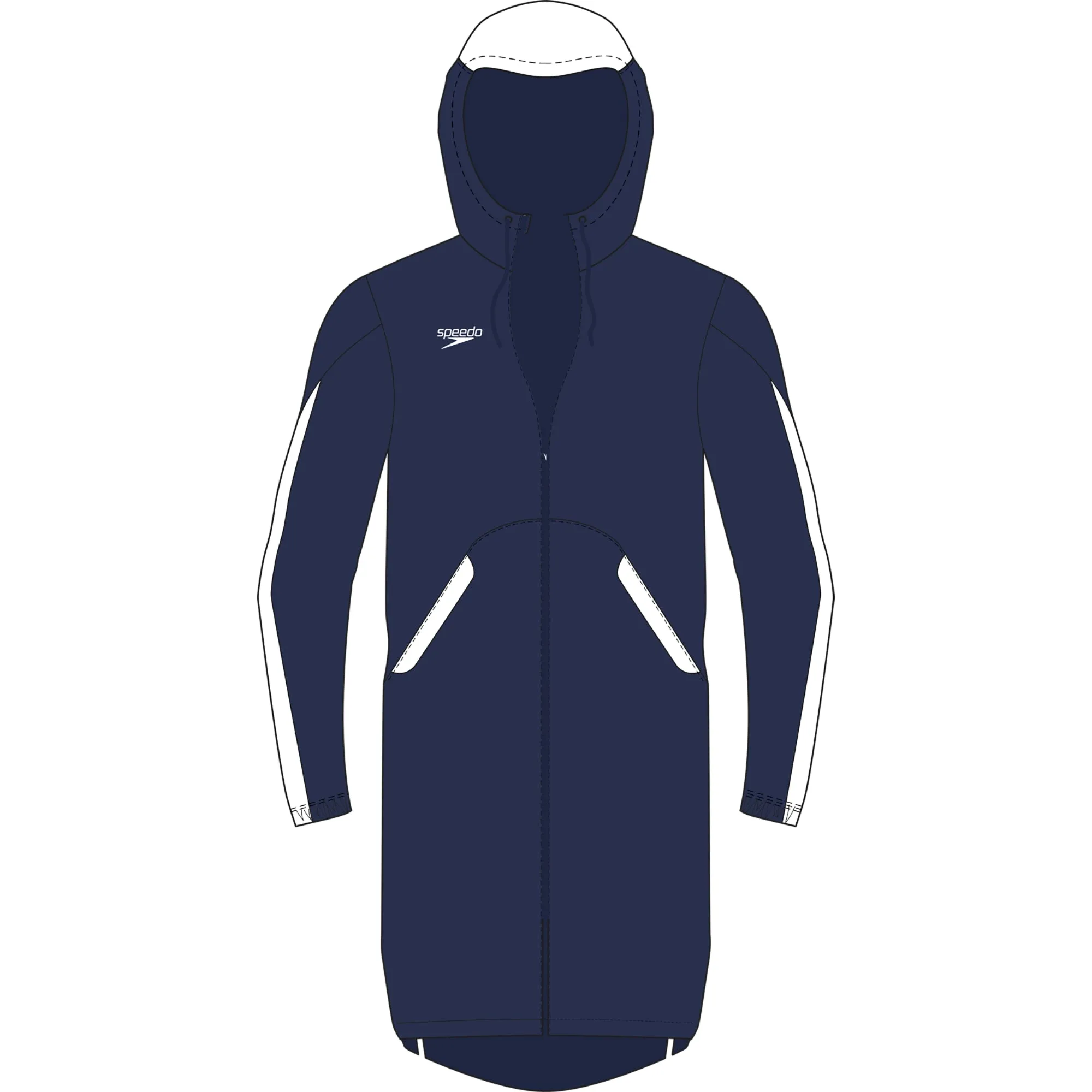 Edge Parka Team Navy/White