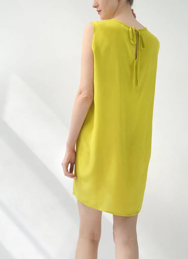 ESME SHIFT DRESS (CHARTREUSE)