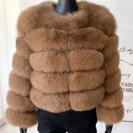 Faux Fur Bubble Coat