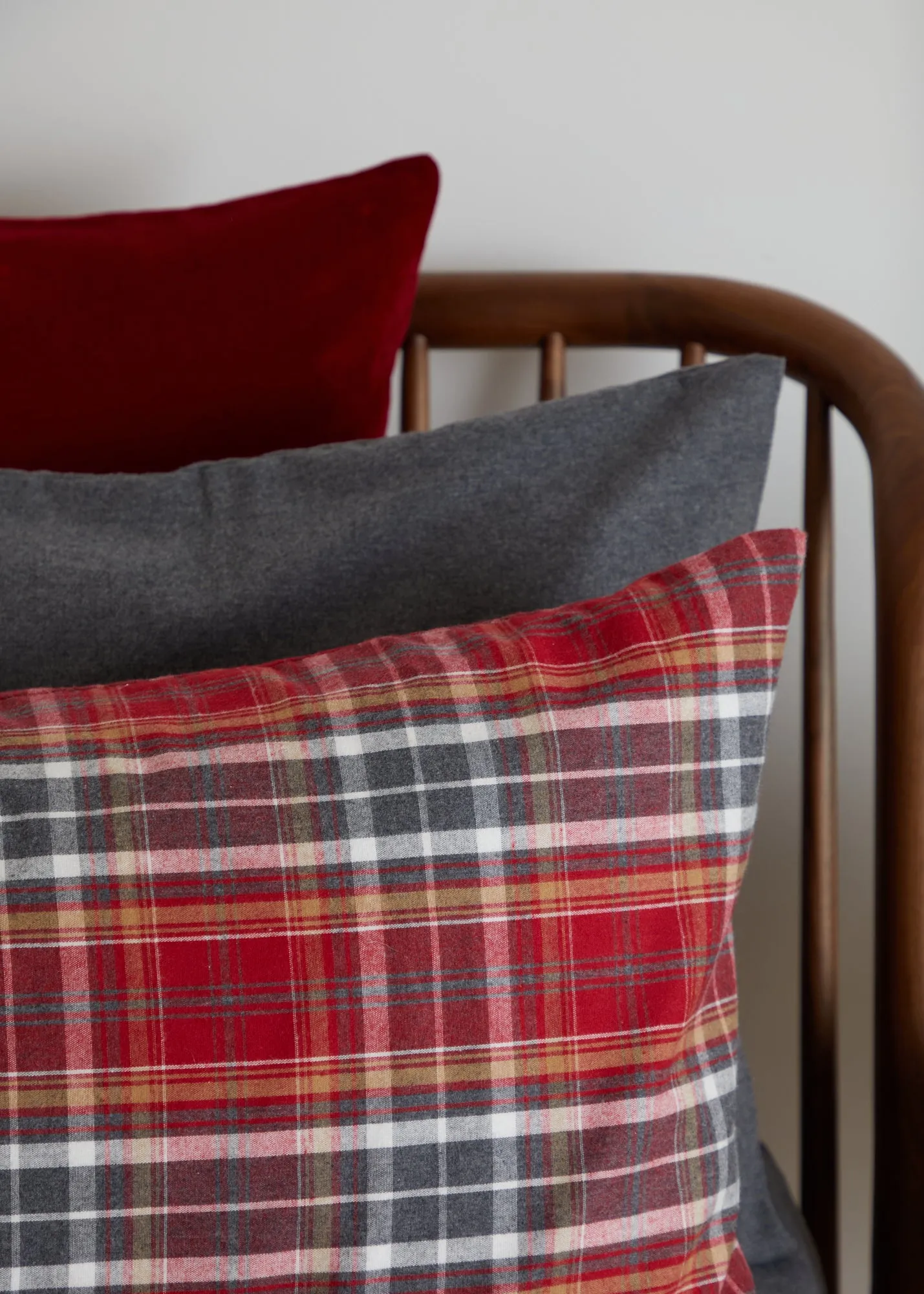 Foxford Tartan Flannel Pillowcase Set