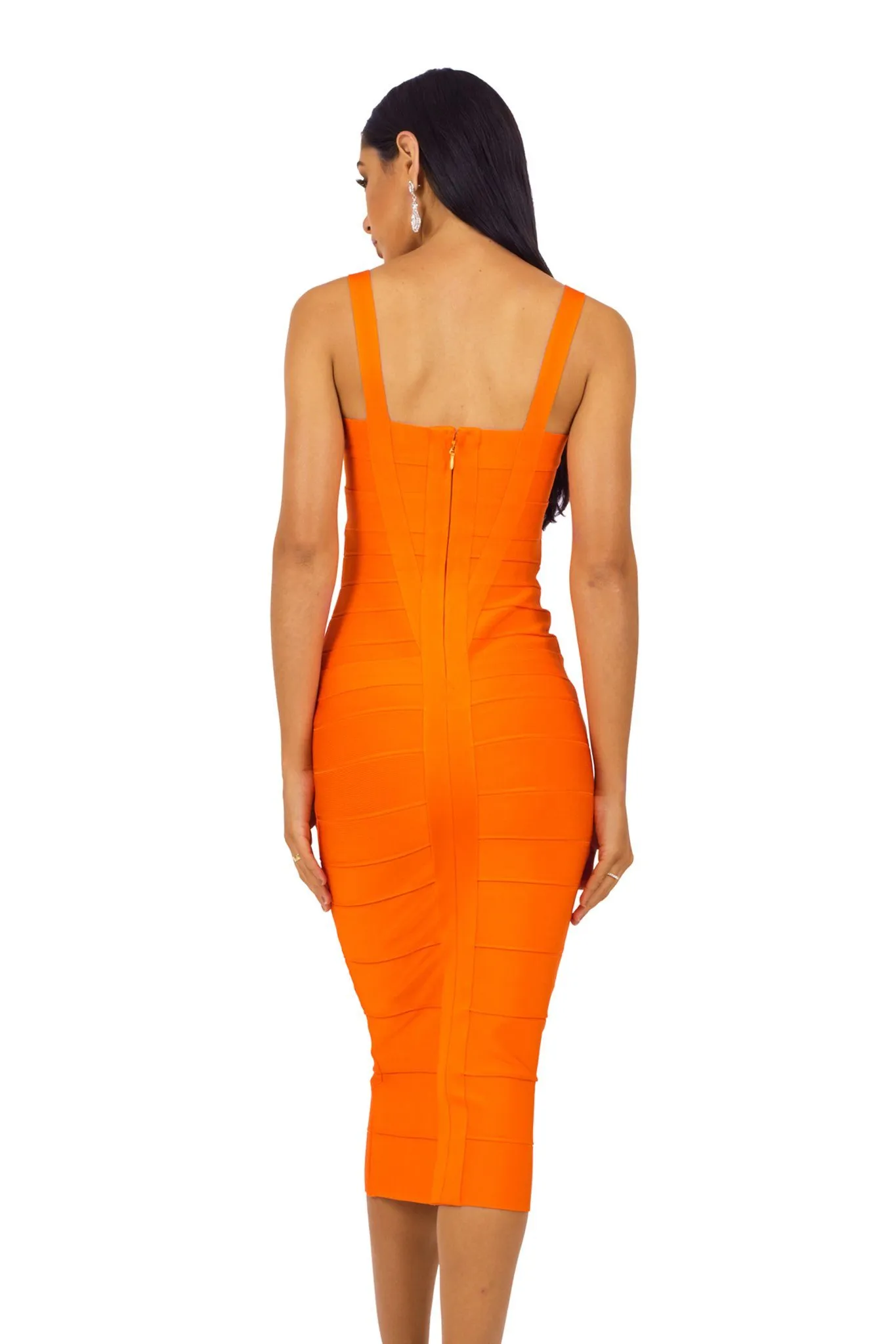 Hannah Dress - Orange